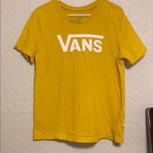 Yellow Vans tee